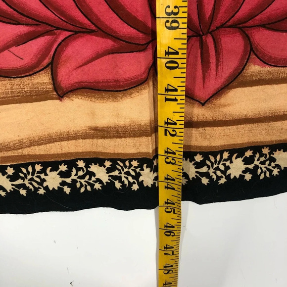 Tapestry Buddha Yoga raw edge 33 x 45 zen wall hanging - Picture 4 of 4